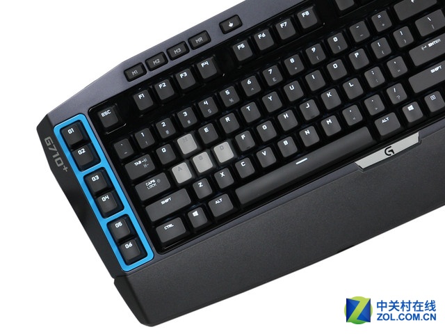 年轻人的第一把青轴键盘 罗技G710+青轴 